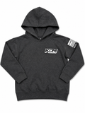 Youth, Toddler KDM White Logo, Pull Over Hoodie