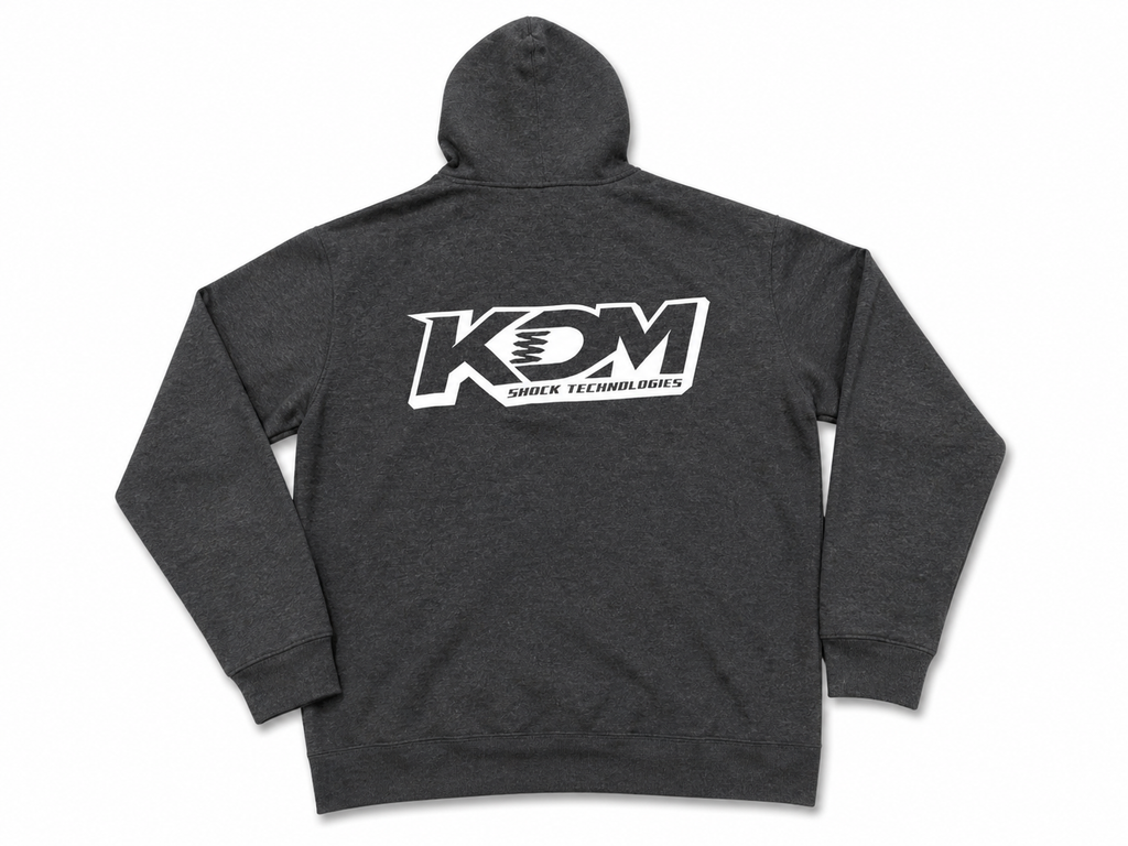 KDM White Logo, Pull Over Hoodie