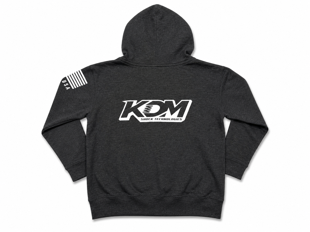 Youth, Toddler KDM White Logo, Pull Over Hoodie