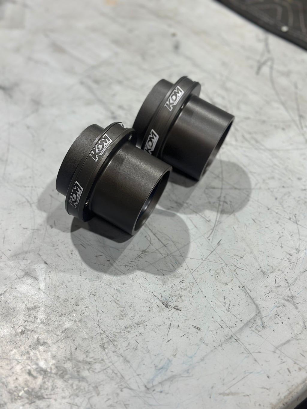 KDM Three Piece Billet Spring Divider 2.5 Coil Over